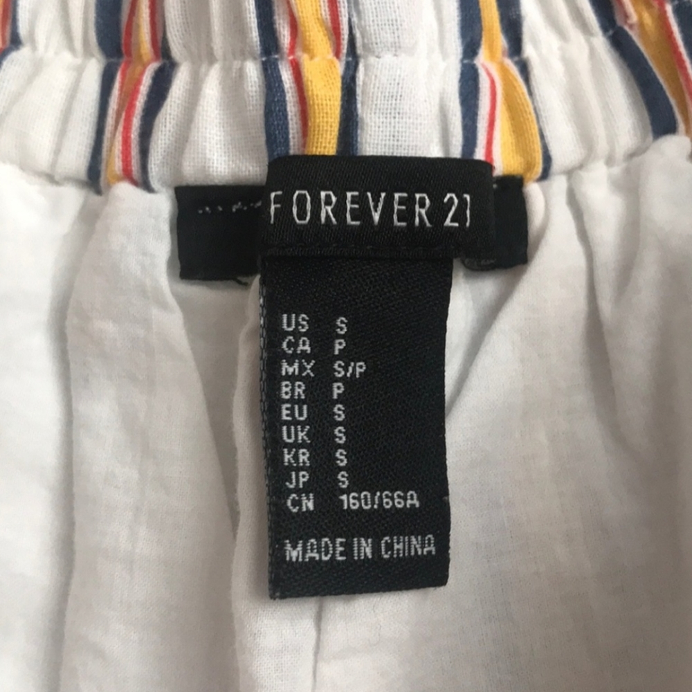 Forever 21 Stripped Shorts